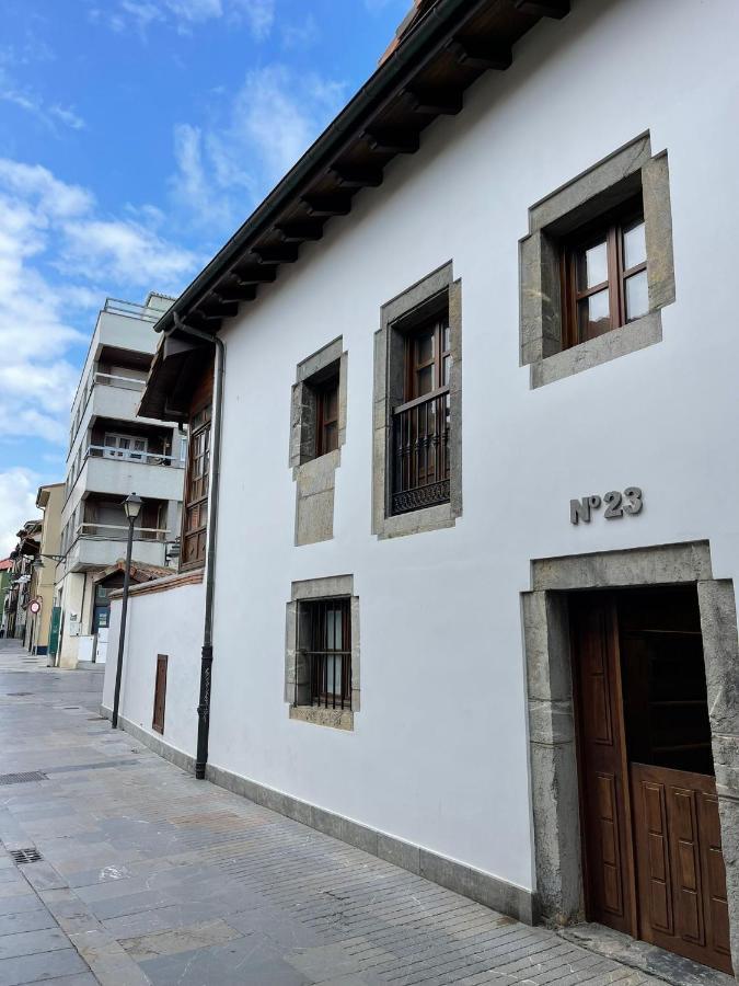 Apartamento Del S XVI En El Casco Historico De Luanco Esterno foto